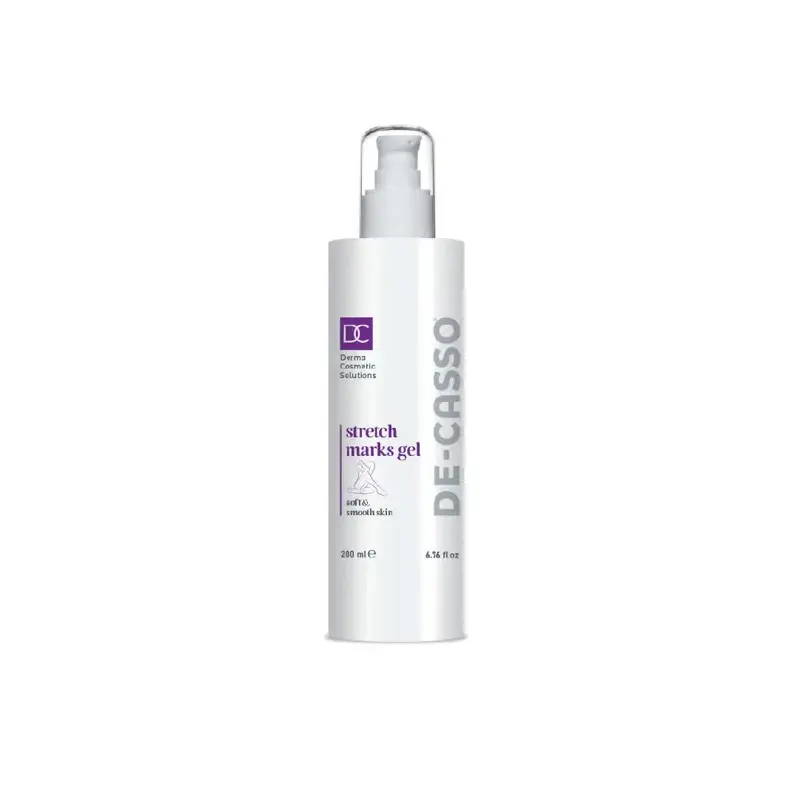 ژل ضد ترک پوست دکاسو 200 میلی لیتر De-casso anti-Stretch marks gel 200 ml