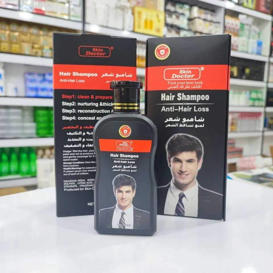 شامپو جلوگیری از  ریزش و تقویت کننده مو وکتر اسکین  Skin Doctor حجم 200 میل