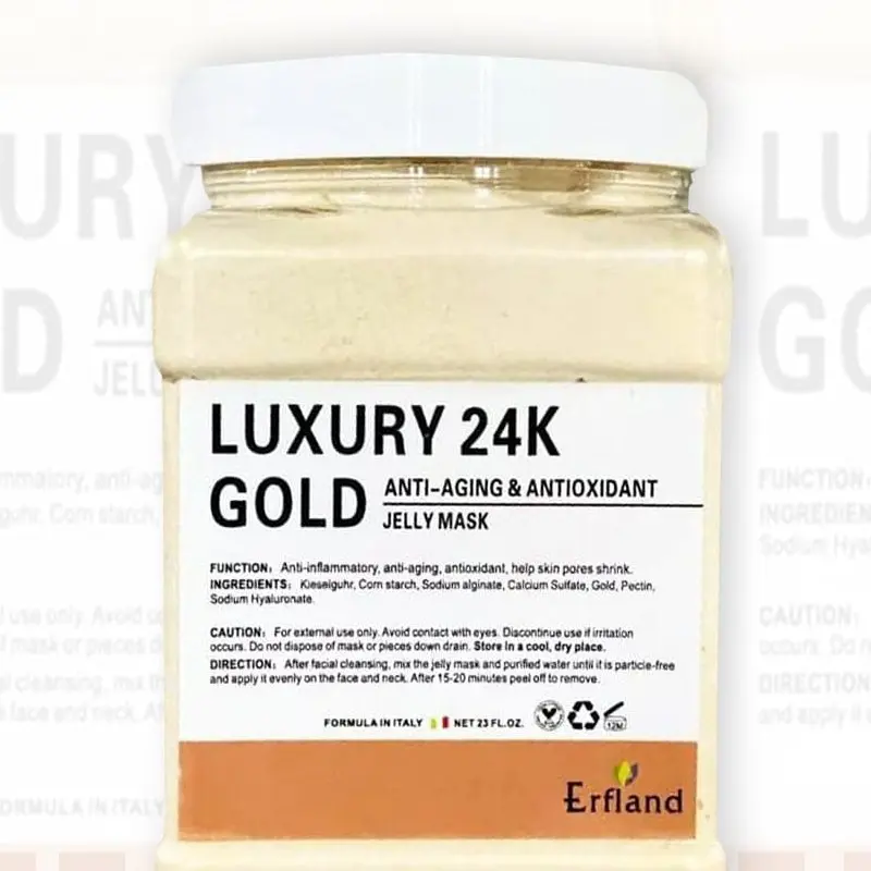 ماسک پودری هیدروژلی طلا ارفلند 650 گرم اصل