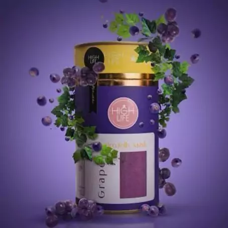 ماسک هیدروژلی لیفتینگ پوست عصاره هسته انگور هایلایف