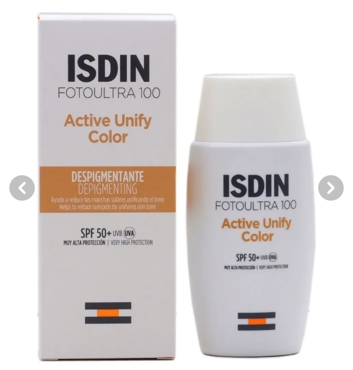 ضد آفتاب اکتیو یونیفای SPF50 حجم ۵۰ میلی لیتر رنگی