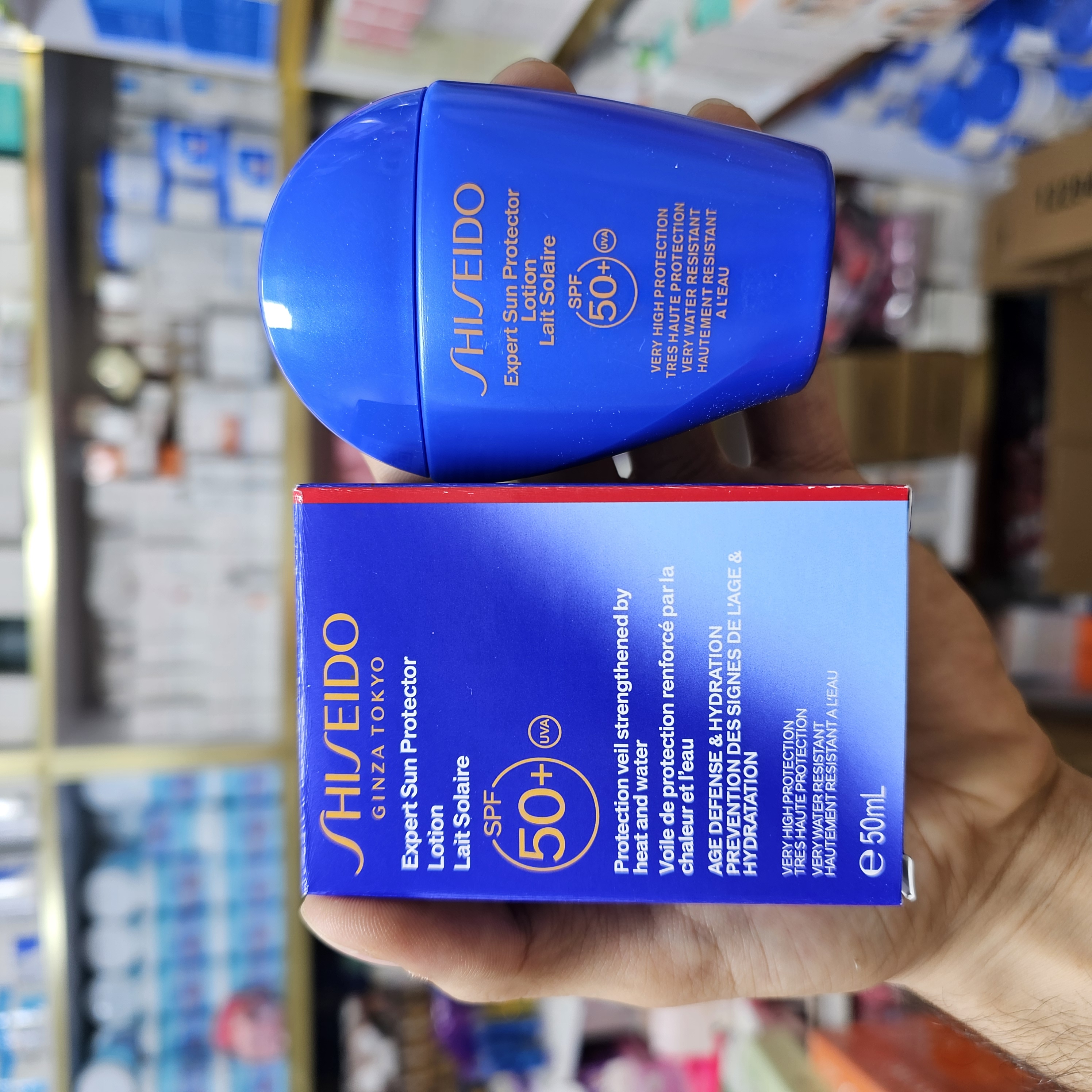 ضد آفتاب ضد چروک SPF 50 حجم ۵۰ میلی لیتر